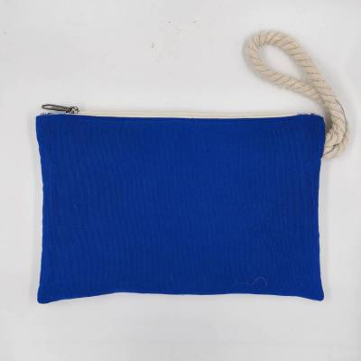 Τσαντάκι χειρός - Blue Triangles