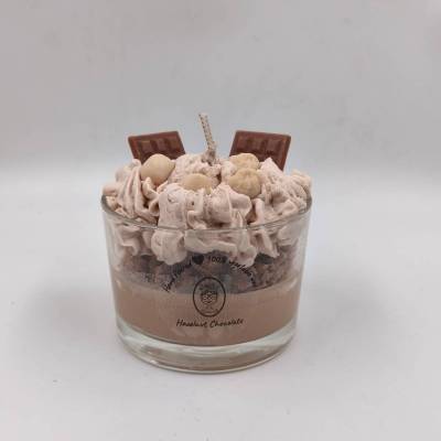 Χειροποίητο Φυτικό Κερί Hazelnut Chocolate 🍫🌰 – 160γρ & 260γρ