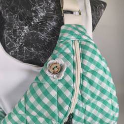 Mint Vichy Χειροποίητη Bumbag | Oreozili