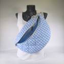 Blue Vichy Χειροποίητη Bumbag | Oreozili