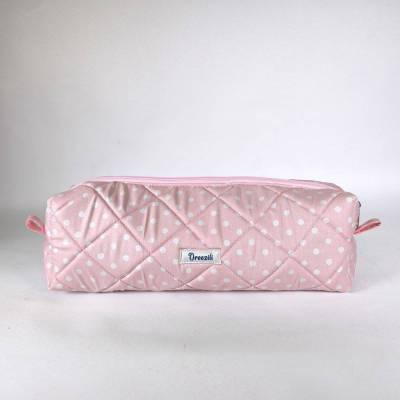 Hair Tool Pouch – Ροζ Baby Πουά Νεσεσέρ Μαλλιών