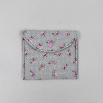 Χειροποίητη Θήκη – Grey Rose Dots