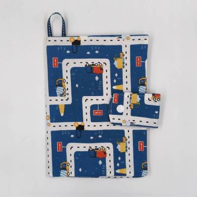 Χειροποίητη θήκη για παιδικό βιβλιάριο υγείας – Little Road Trip